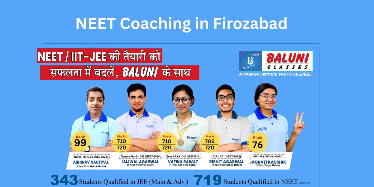 NEET Coaching in Firozabad